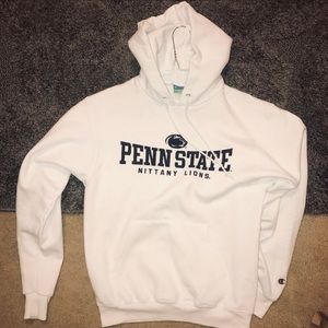 White Champion Penn State PSU Hoodie